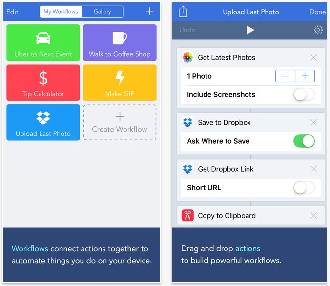 Be More Productive On iOS With Workflow