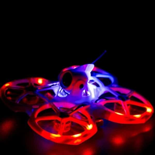 EMAX Tinyhawk 2 drone in red and purple hues