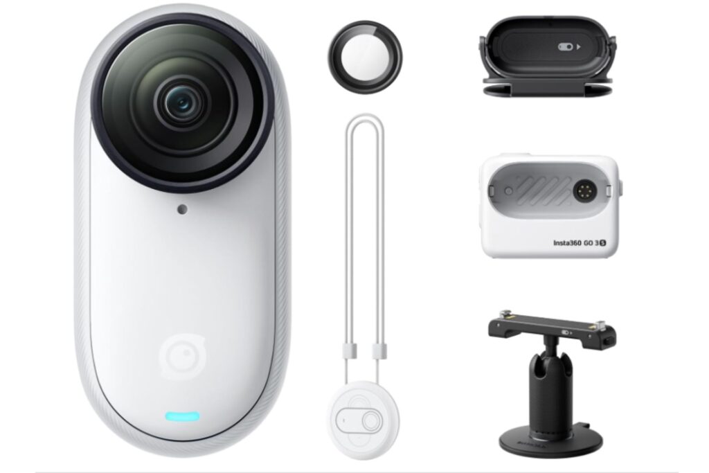 A mini camera that you can take on the go and record in 4K resolution.