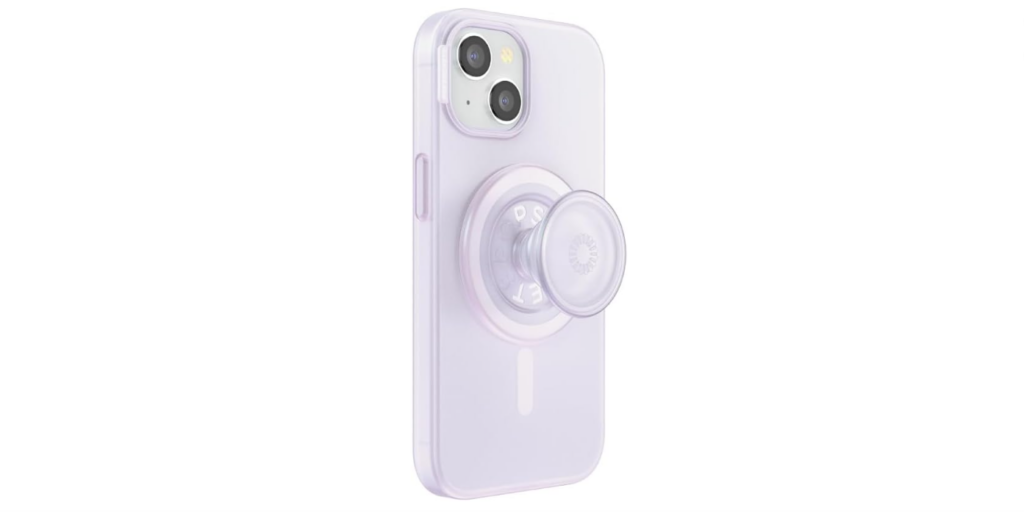 Clear case with popsocket