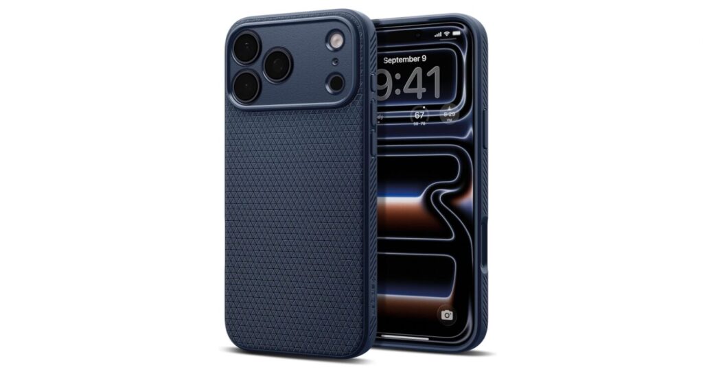 Blue textured case