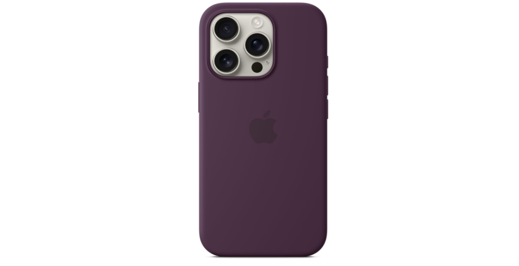 Purple silicone case