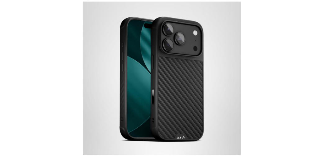 Black phone and black iPhone case