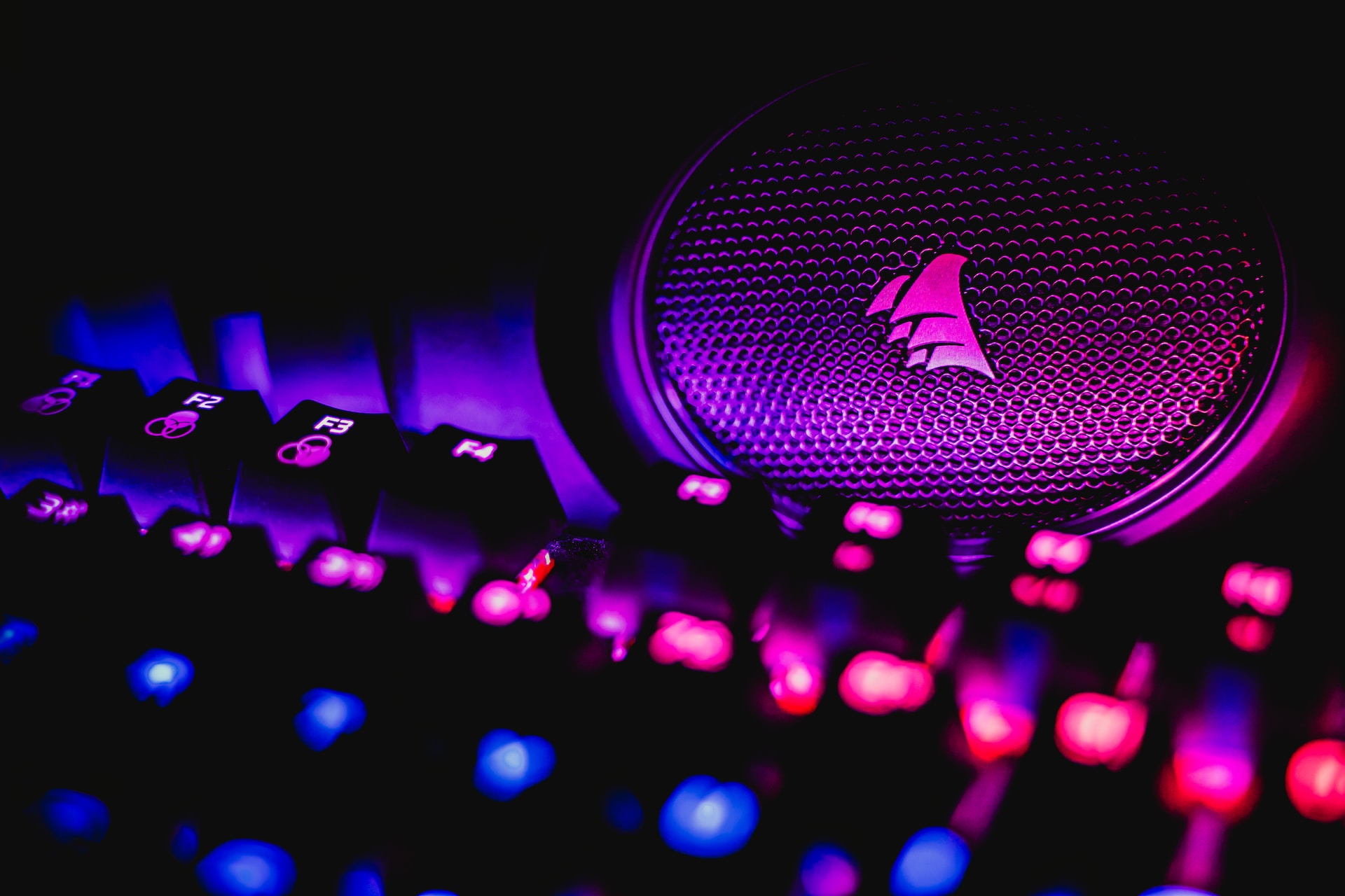 Corsair gaming headphones.