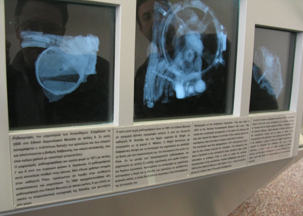 "The Antikythera Mechanism" by Tilemahos Efthimiadis is licensed under CC BY 2.0.